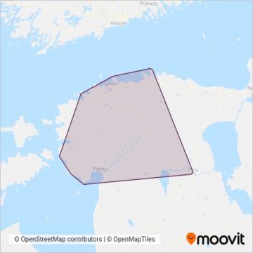 Схема покрытия компании SEBE