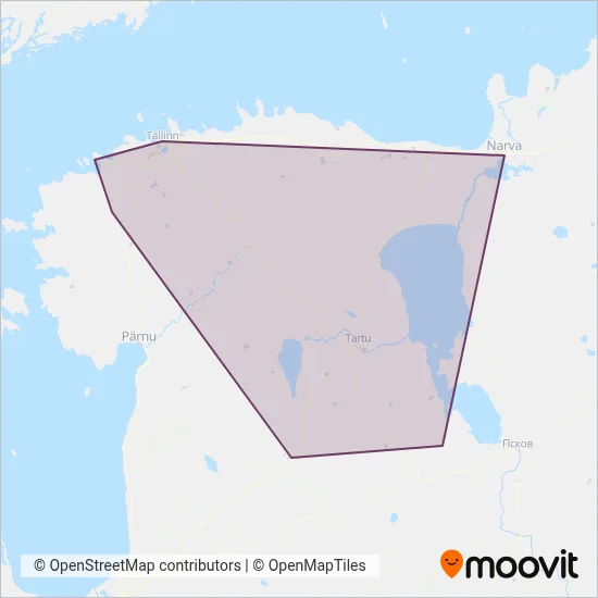 ELRON coverage area map
