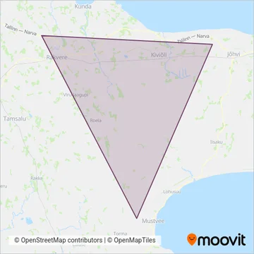 Estonian Lines coverage area map