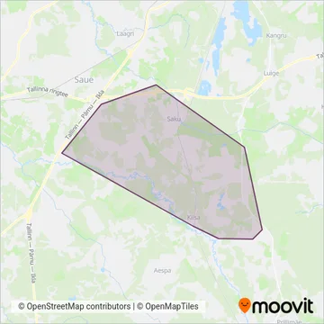 Harjumaa coverage area map