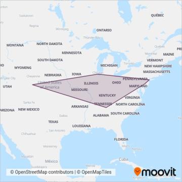 Greyhound-us coverage area map