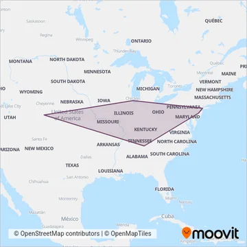 Greyhound-us coverage area map