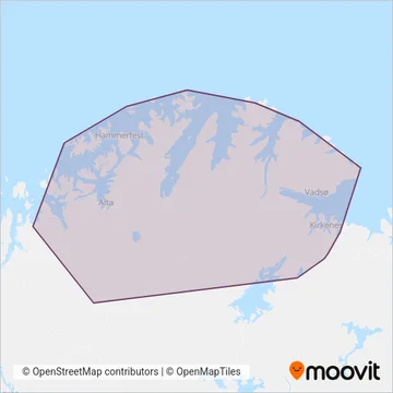 Snelandia (Bus) coverage area map