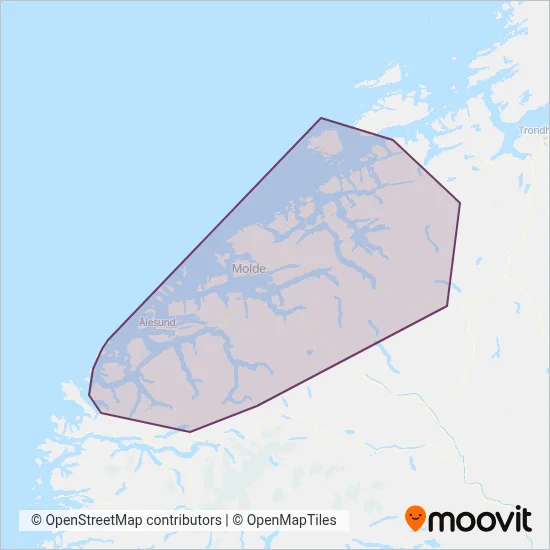 FRAM (Bus) coverage area map