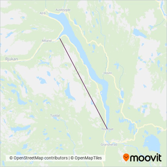 Norsk Industriarbeidermuseum coverage area map