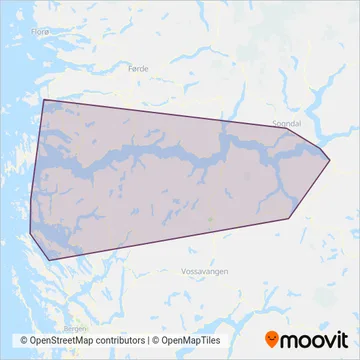 Norled coverage area map
