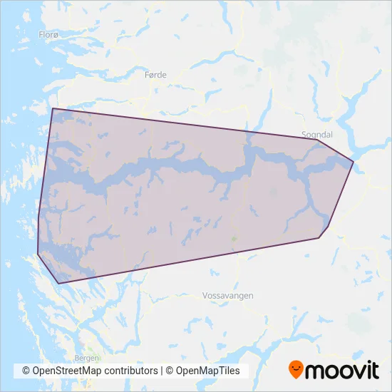 Norled coverage area map