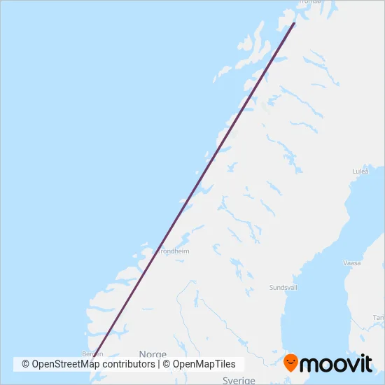Tide coverage area map