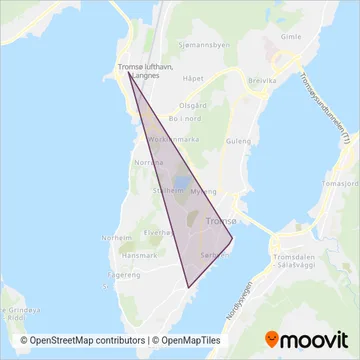 Bussring coverage area map
