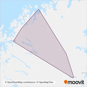 Best Arctic coverage area map