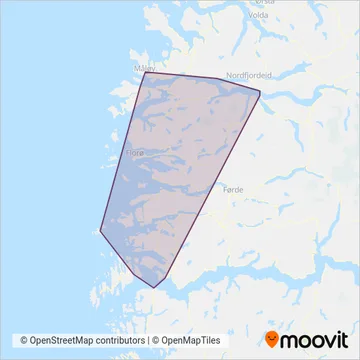 Fjord1 coverage area map