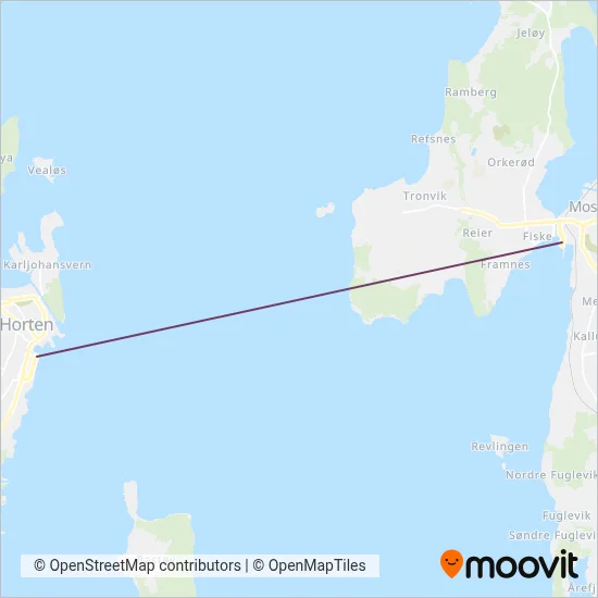 Torghatten Sør coverage area map