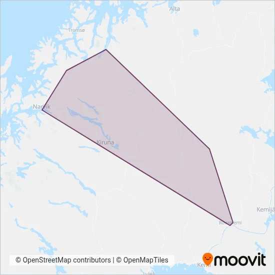 Best Arctic Group coverage area map