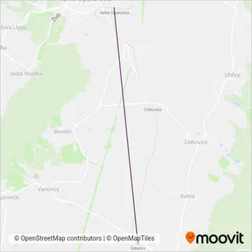CityRail, a.s. coverage area map
