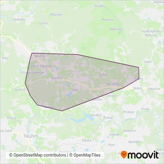 PECHOČIAKOVÁ - ZEPRA, s.r.o. coverage area map