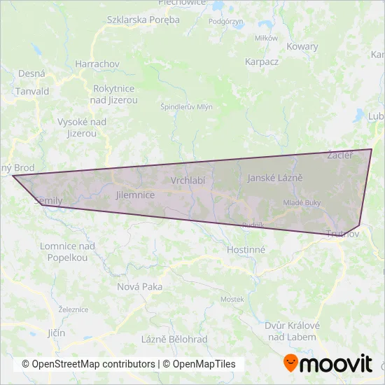 Kolej Klub, z.s. coverage area map