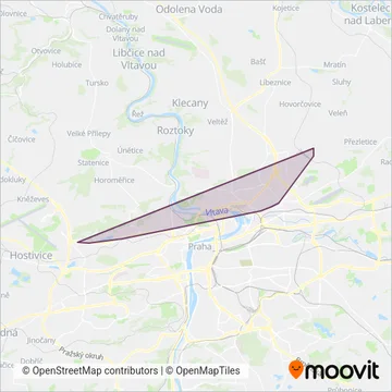 Схема покрытия компании DPP (Канатная дорога)