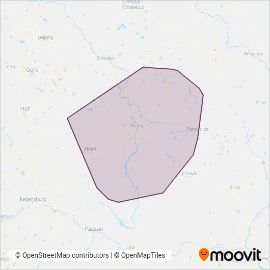DPP (Bus) coverage area map