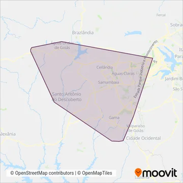 Taguatur coverage area map