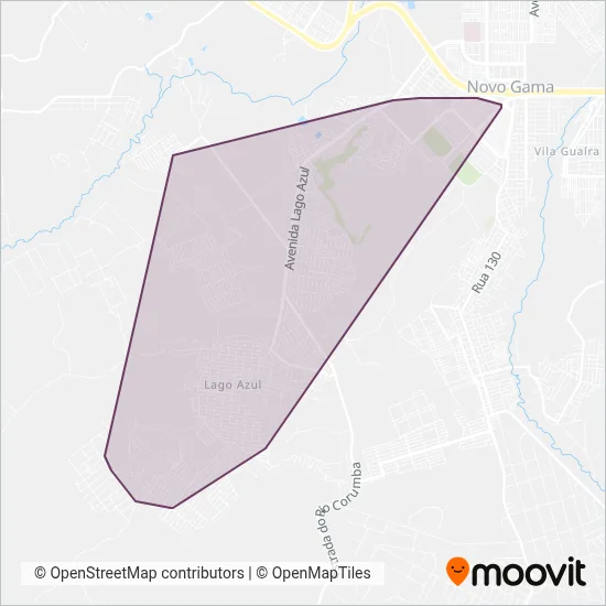 Rota do Sol coverage area map