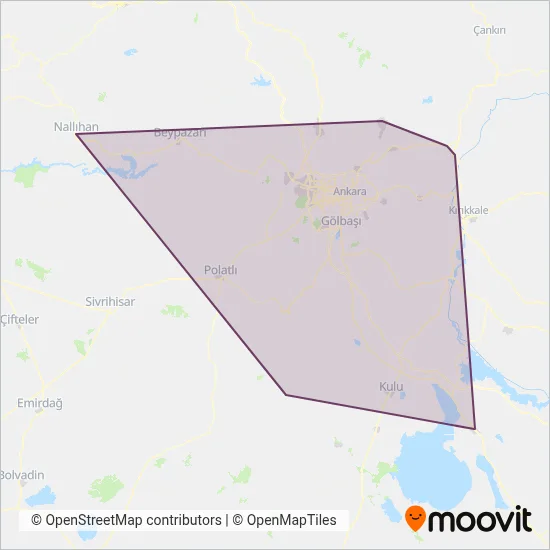 Ego Öta coverage area map