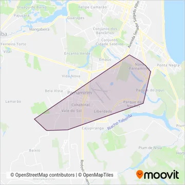 ASTIP coverage area map