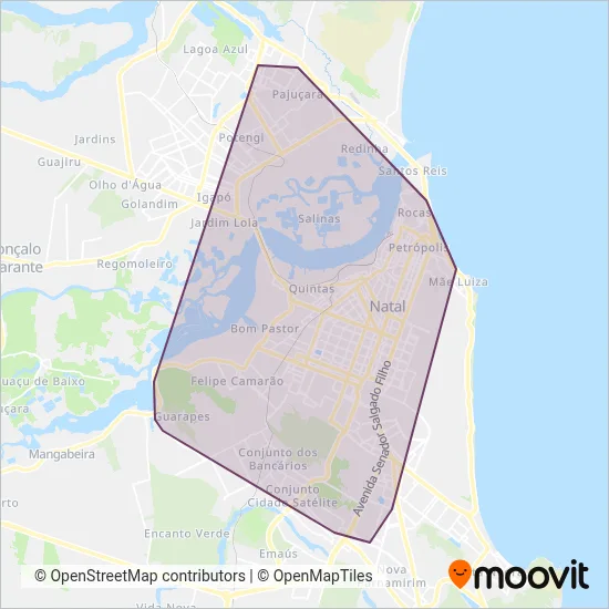 Nossa Senhora da Conceição coverage area map