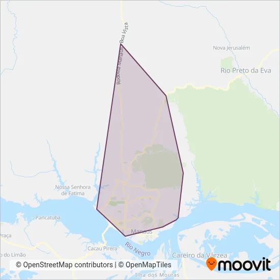 Integração coverage area map