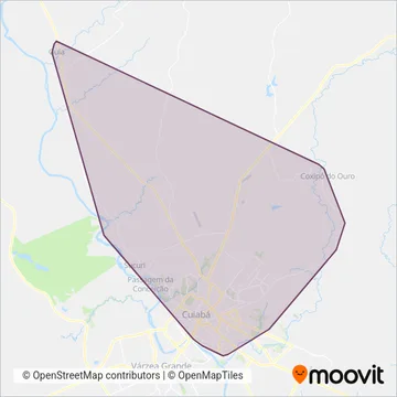 Paraense coverage area map