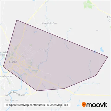 Caribus coverage area map
