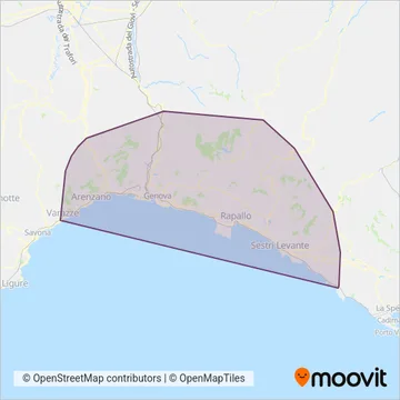AMT (Bus) coverage area map