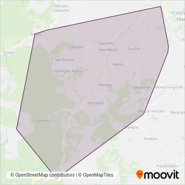 Valmabus coverage area map