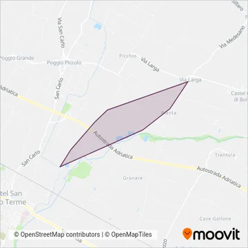 Autoguidovie coverage area map