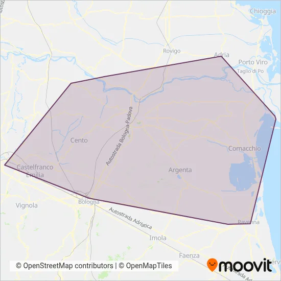 AMI coverage area map