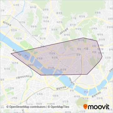 순환 coverage area map
