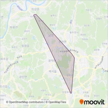 명진여객 coverage area map