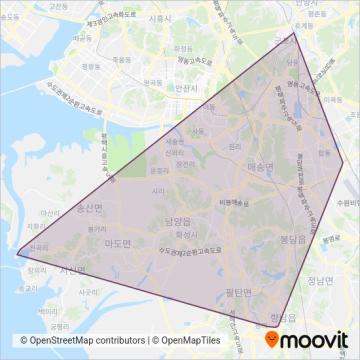 제부여객 coverage area map