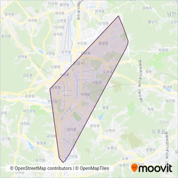 대명운수 coverage area map