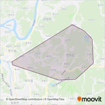신일여객 coverage area map