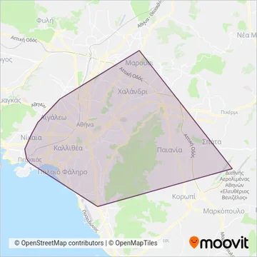 STASY (Subway) coverage area map