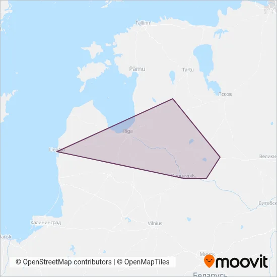 Vivi coverage area map