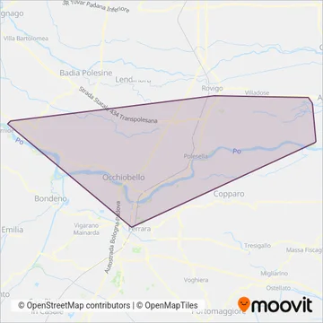 Garbellini coverage area map