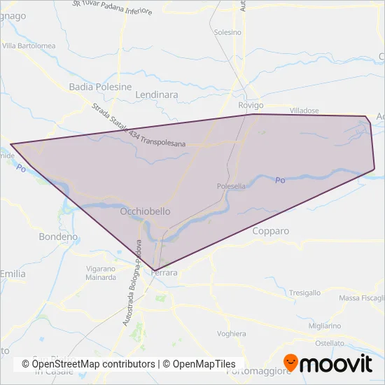 Area coperta dal servizio di Garbellini