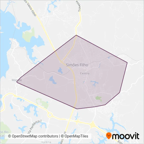 COOTTASF coverage area map