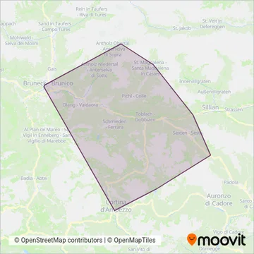 Holzer coverage area map