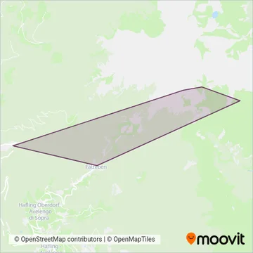 Merano 2000 Funivie Spa coverage area map