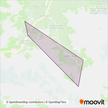 Funivie Solda coverage area map