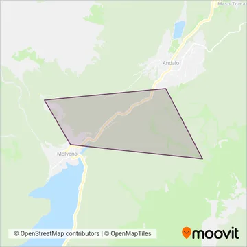 Paganella SkiArea (Cable Car) coverage area map