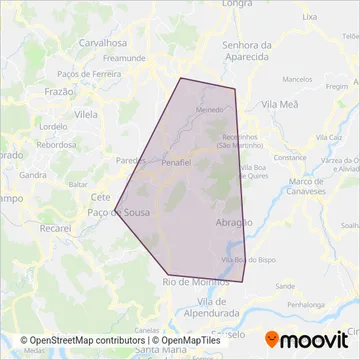 Valpibus coverage area map