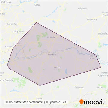 Transdev coverage area map